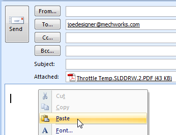 paste the copied file names