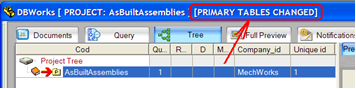 SetPrimaryDatabaseTables