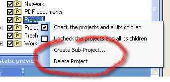 createsubproject