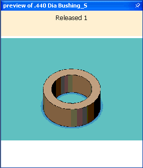 Static preview in the preview panel